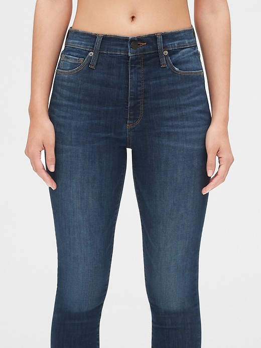 Image number 5 showing, High Rise True Skinny Ankle Jeans in Sculpt with Secret Smoothing Pockets