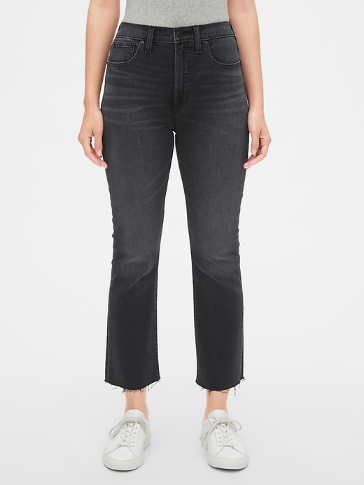 Image number 1 showing, High Rise Crop Boot Jeans with Secret Smoothing Pockets