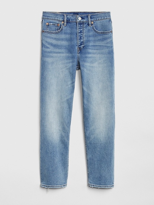 Image number 7 showing, High Rise Cheeky Straight Jeans with Secret Smoothing Pockets