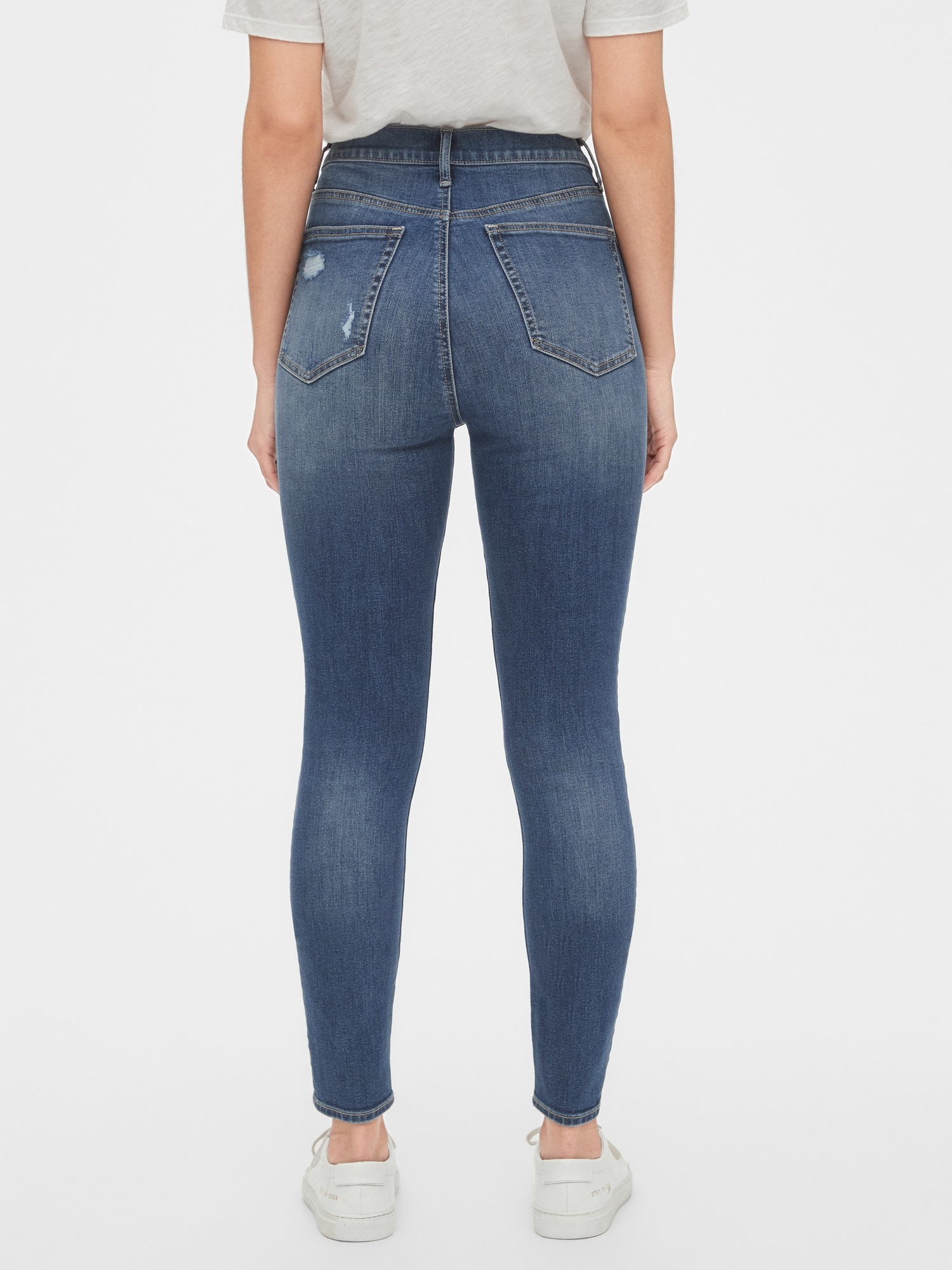 Sky High Rise True Skinny Jeans