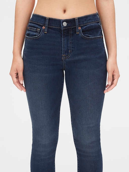 Image number 5 showing, Soft Wear Mid Rise True Skinny Ankle Jeans