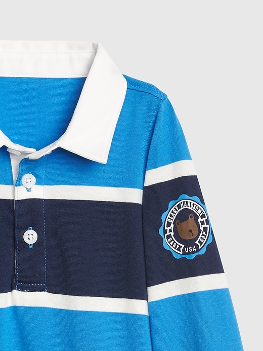 Image number 3 showing, Baby Brannan Bear Polo One-Piece
