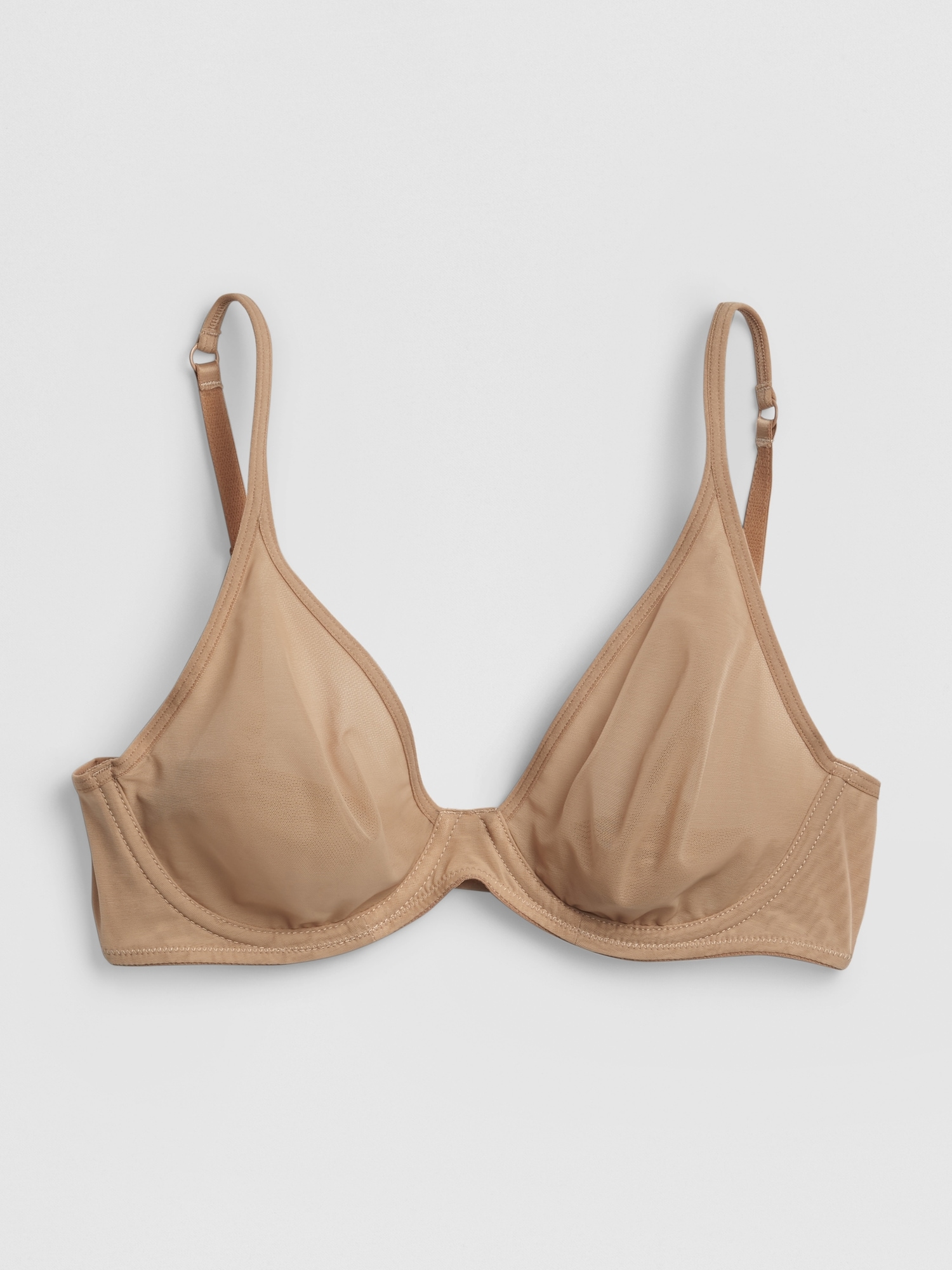 Bare Natural Mesh Plunge Bra