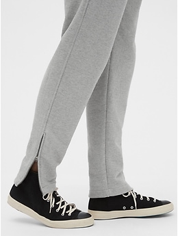 Ankle cheap zipper sweatpants