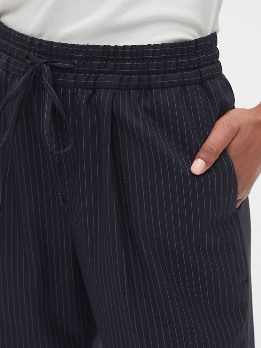 Image number 5 showing, Stripe Drawstring Pants in Bi-Stretch