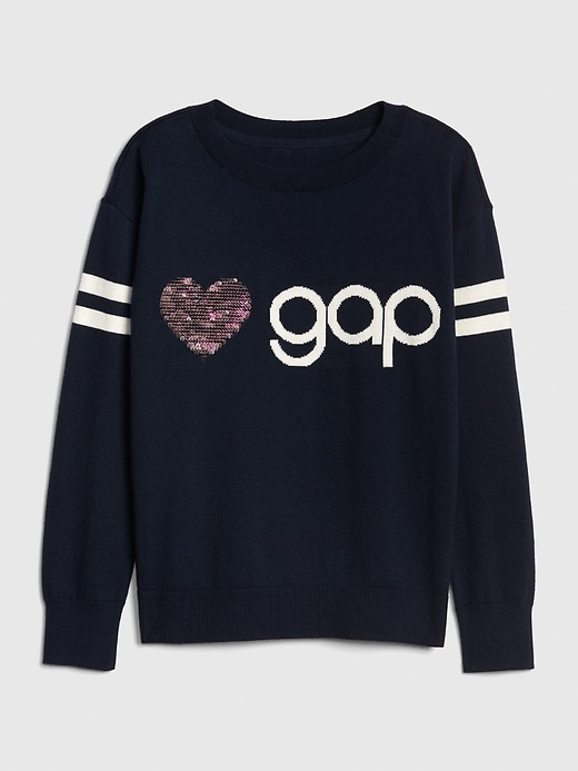 Image number 5 showing, Kids Gap Logo Flippy Sequin Sweater