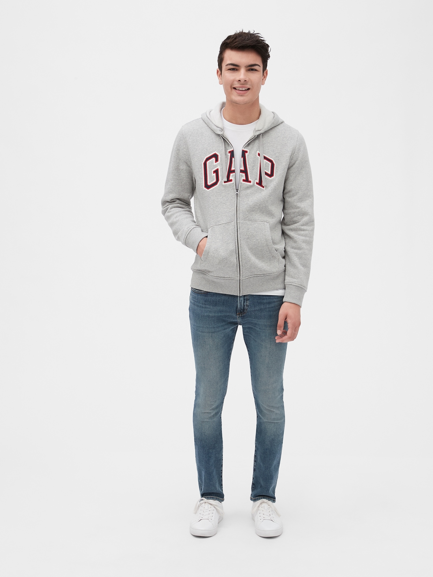 gap zipper jacket