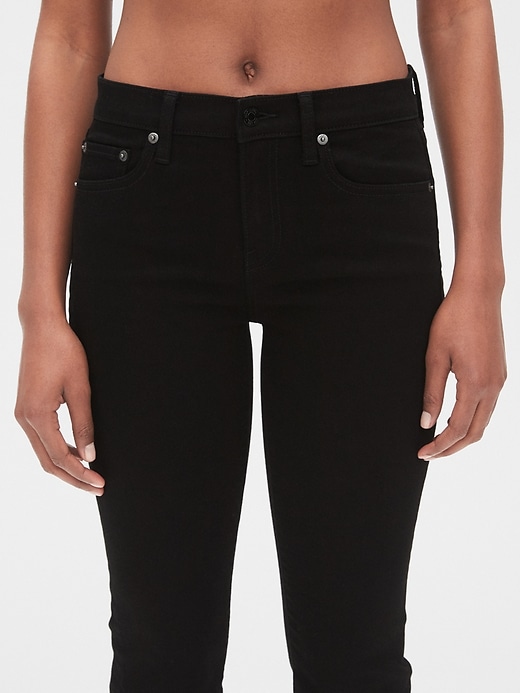 Image number 5 showing, Mid Rise Classic Straight Jeans