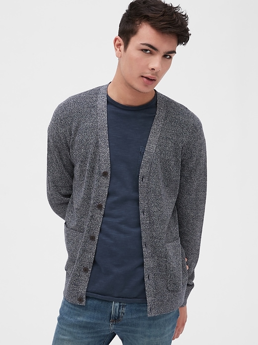 Image number 7 showing, Button-Front Cardigan Sweater