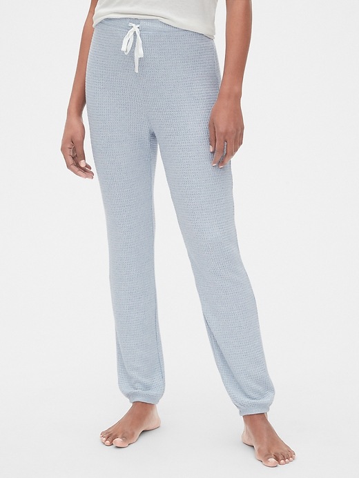 Image number 1 showing, Waffle-Knit Joggers