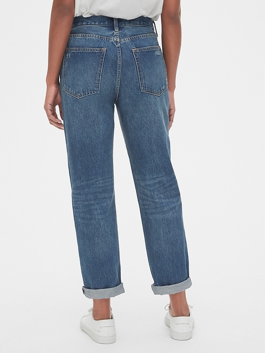 Image number 2 showing, Mid Rise Boyfriend Jeans