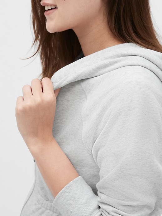 Image number 4 showing, Maternity Cinched-Waist Hoodie