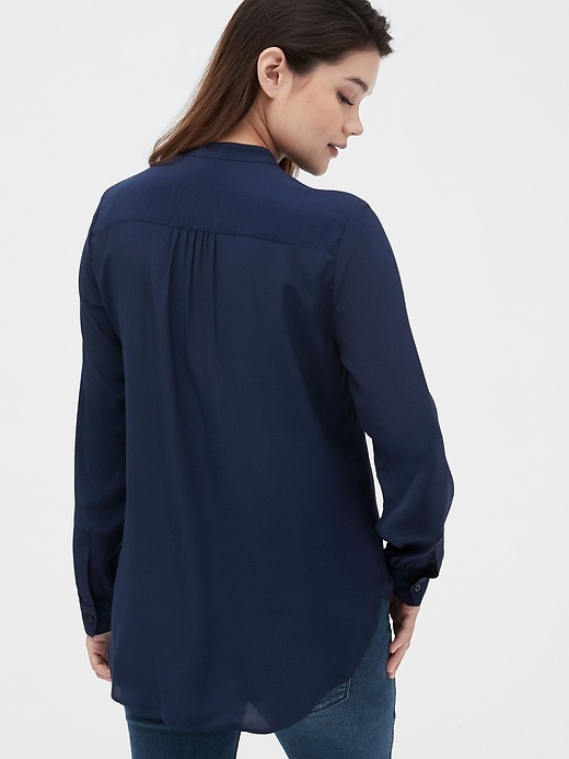 Image number 2 showing, Maternity Popover Top