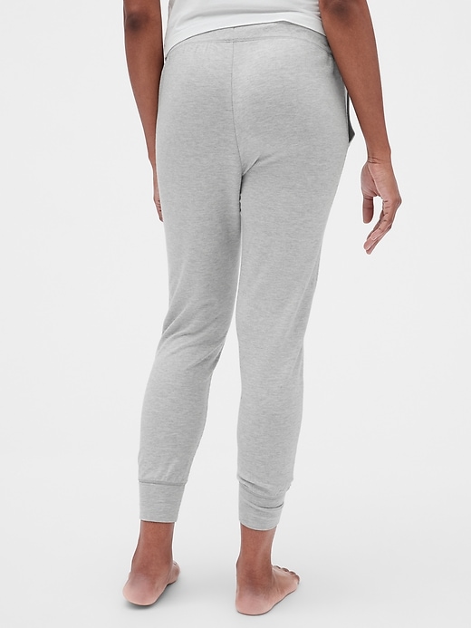 2 of 8 showing, with the color heather grey of product Maternity Joggers