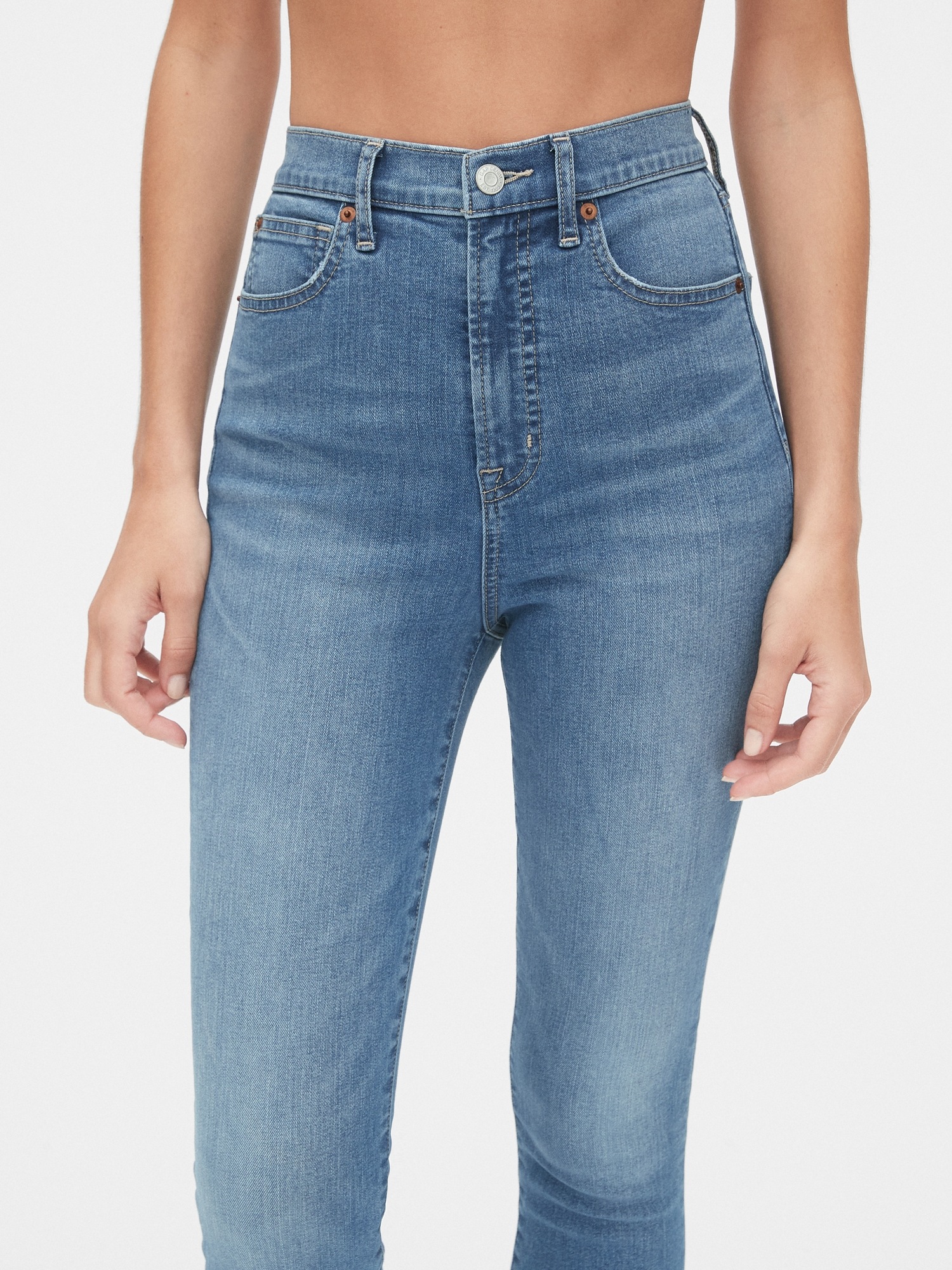 gap sky high jeans