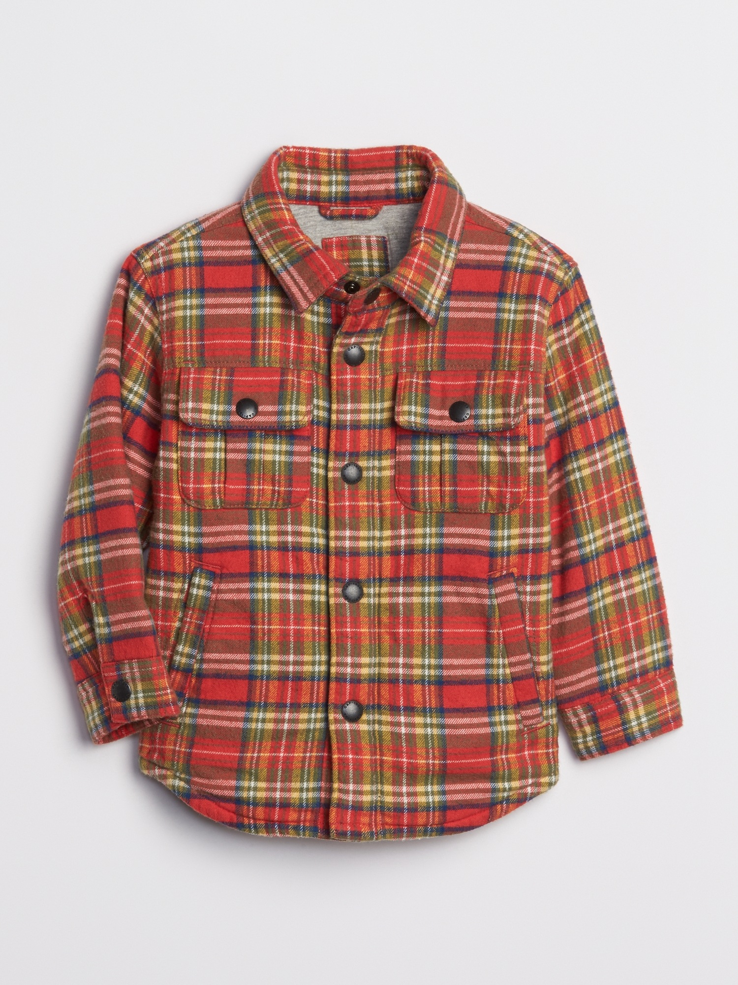 Toddler Flannel Shirt Jacket Gap