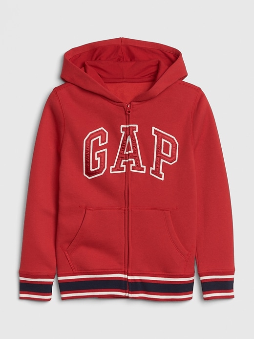 View large product image 1 of 1. Kids Gap Logo Hoodie Sweatshirt