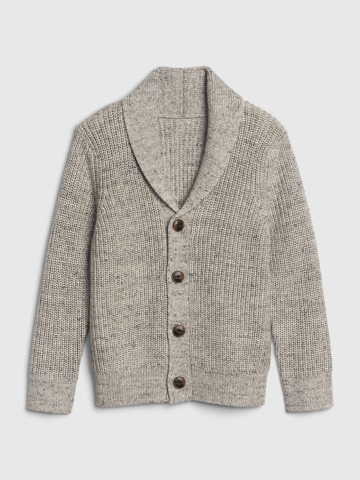 Image number 4 showing, Toddler Shawl-Collar Cardi Sweater