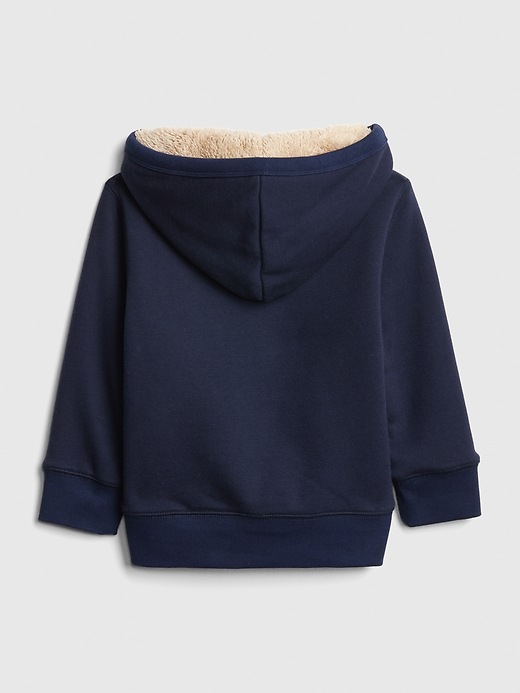 Image number 2 showing, Toddler Gap Logo Sherpa Sweatshirt