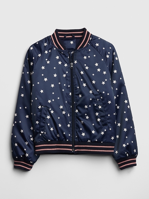 Image number 1 showing, Kids Star Bomber Jacket