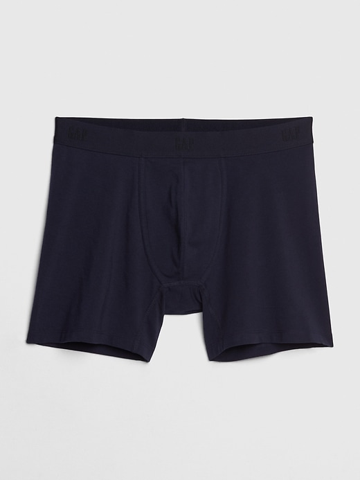 1 of 8 showing, with the color dark night of product 5" Boxer Briefs