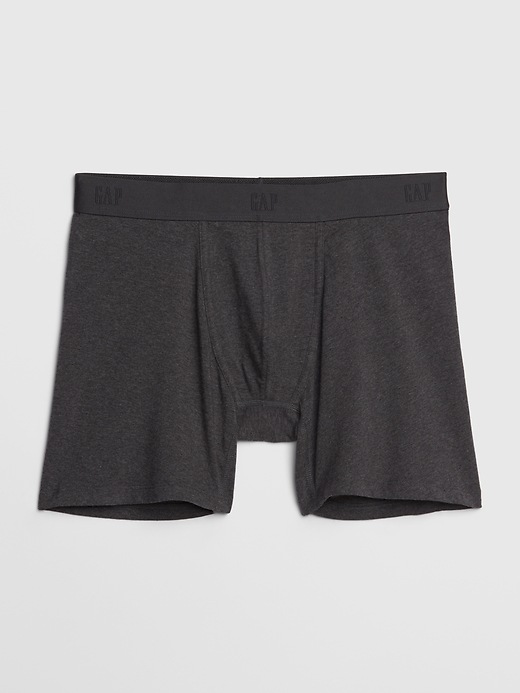1 of 8 showing, with the color charcoal gray of product 5" Boxer Briefs