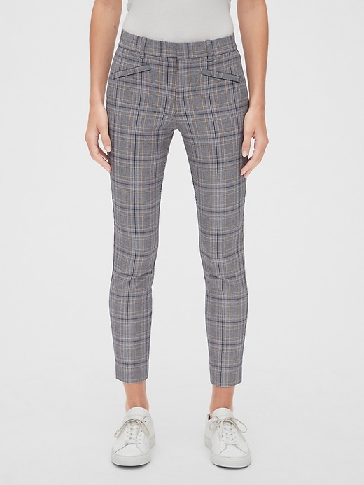 Image number 8 showing, Plaid Skinny Ankle Pants