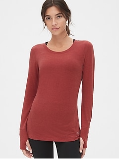 gap womens workout tops