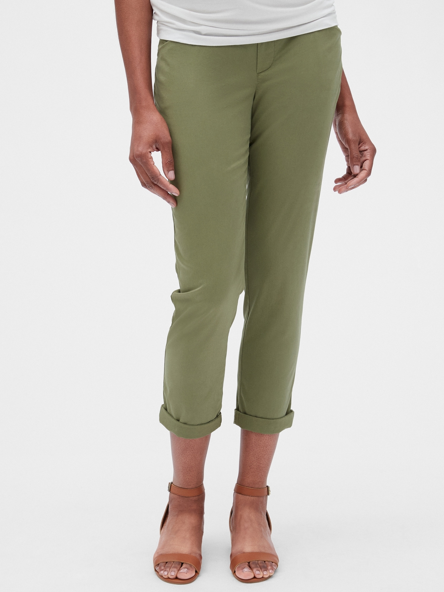 Maternity Full Panel Girlfriend Chinos Gap