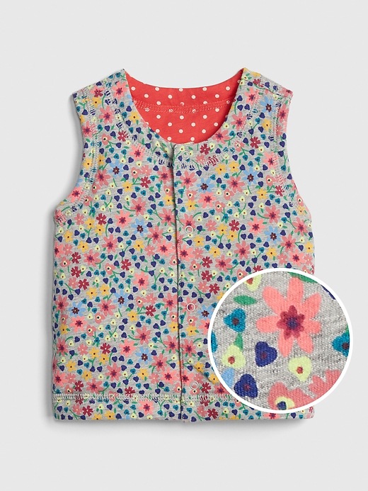 Image number 1 showing, Baby Reversible Vest