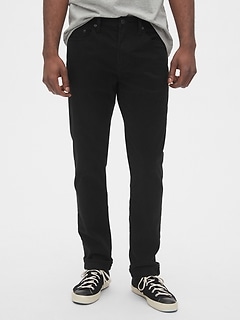 gap black skinny jeans mens