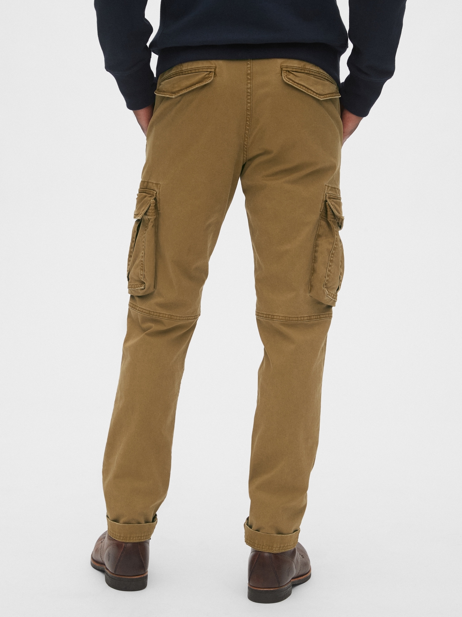 cargo pants with button pockets