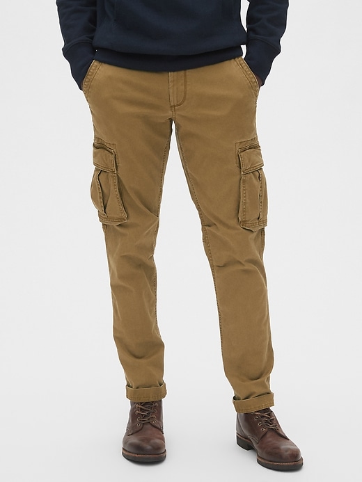 Buy > men's brown cargo pants > in stock