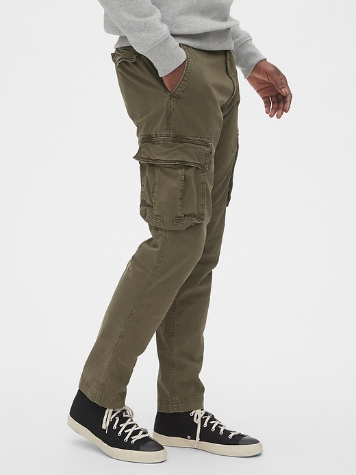 gap black cargo pants