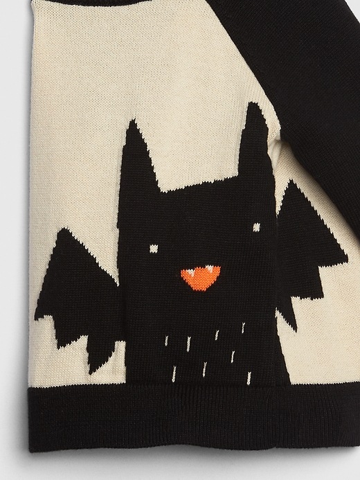 Image number 3 showing, Baby Bat Sweater