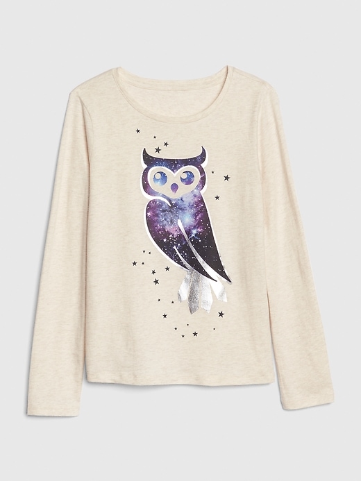 View large product image 1 of 1. Kids Graphic Long Sleeve T-Shirt