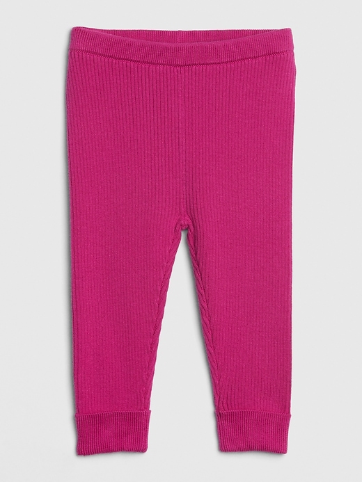 Baby Ribbed Sweater Leggings Gap