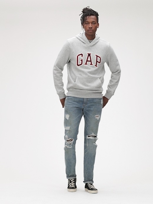 gap navy sweatshirt