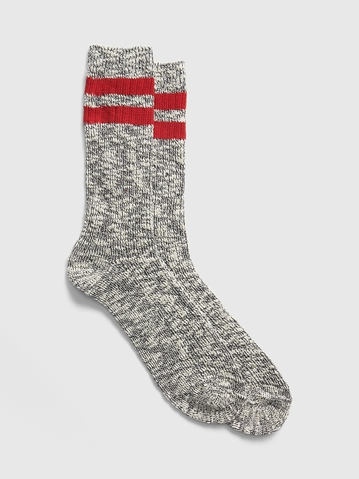 View large product image 1 of 1. Ragg Crew Socks