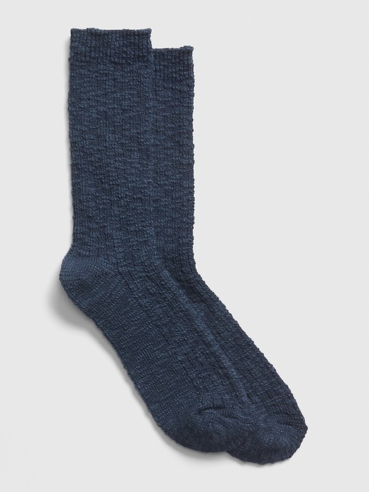 View large product image 1 of 1. Ragg Crew Socks