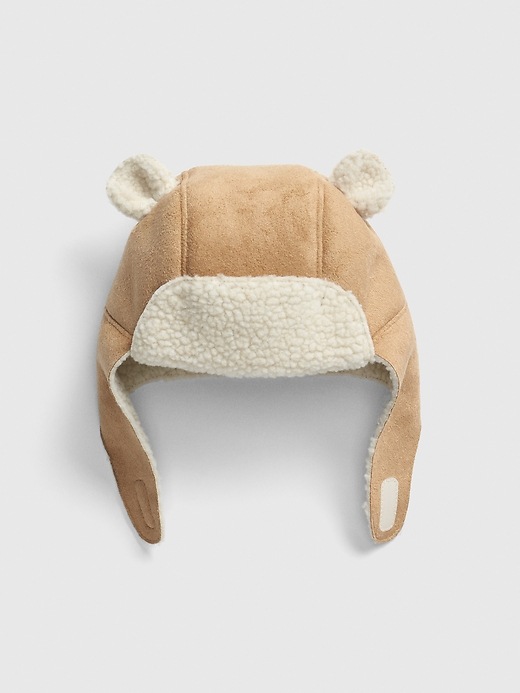 View large product image 1 of 1. Baby Faux-Suede Trapper Hat