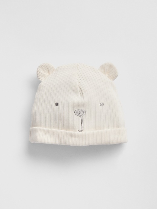 View large product image 1 of 1. Baby Organic Cotton Brannan Bear Beanie