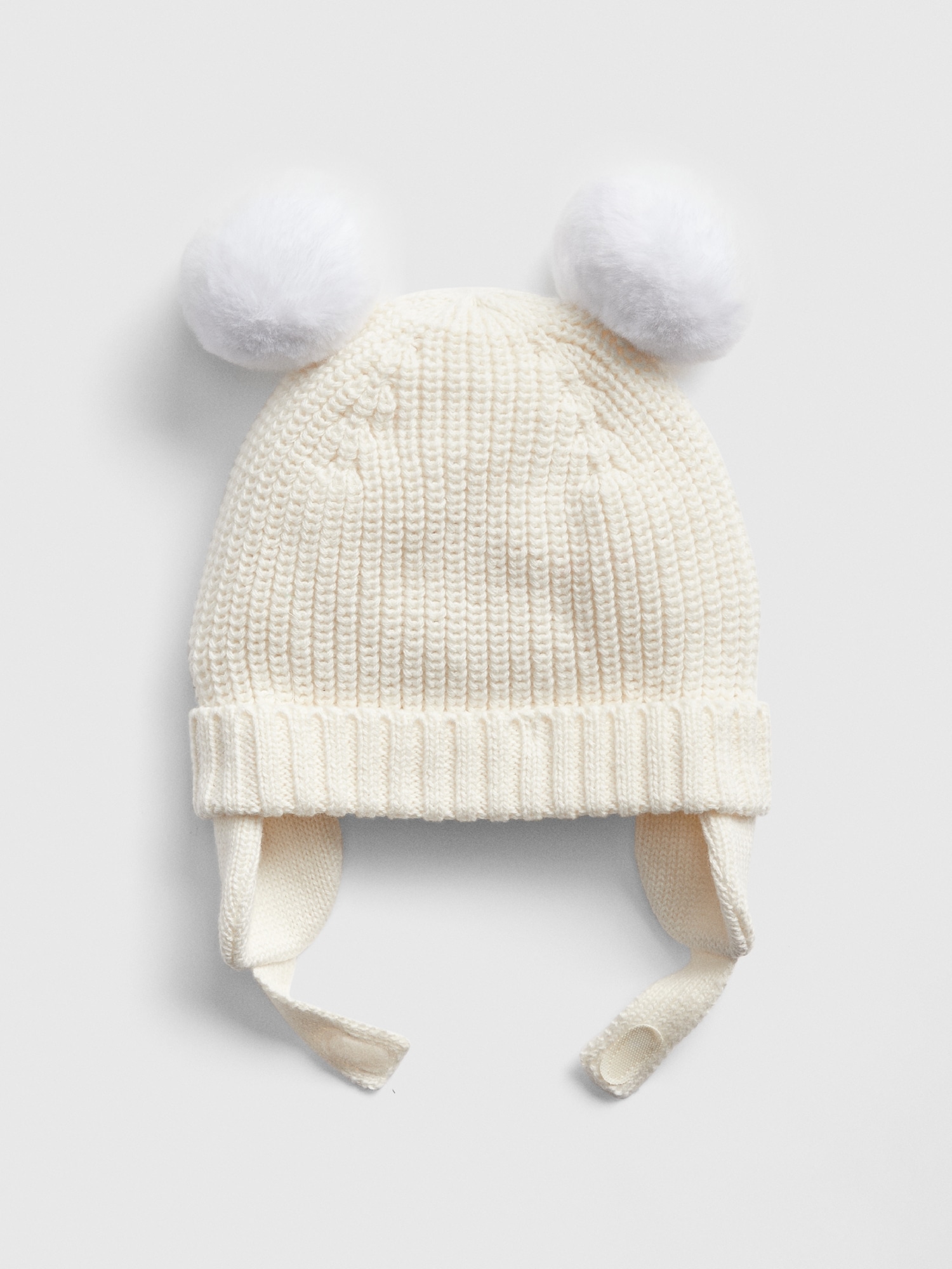 Baby Pom Trapper Hat Gap