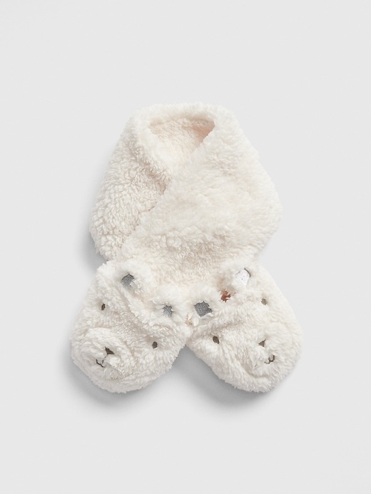 View large product image 1 of 1. Toddler Polar Bear Scarf