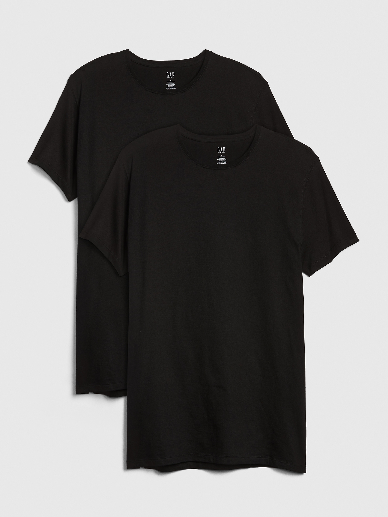 Gap Classic T-Shirt (2-Pack) black. 1