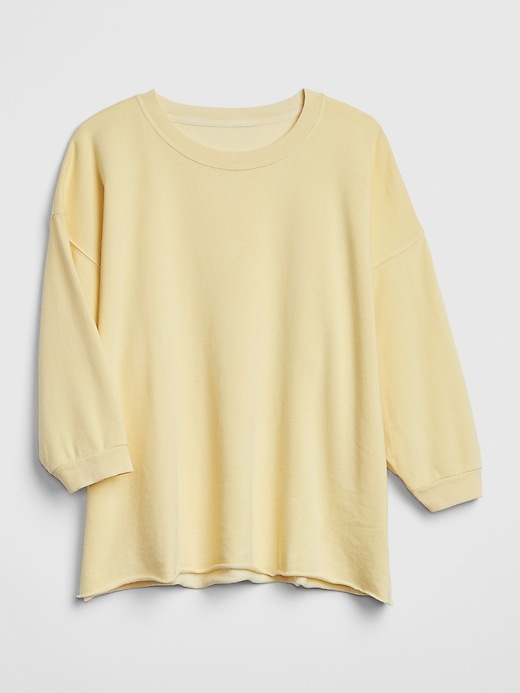 Image number 6 showing, Vintage Soft Three-Quarter Sleeve Crewneck Sweatshirt