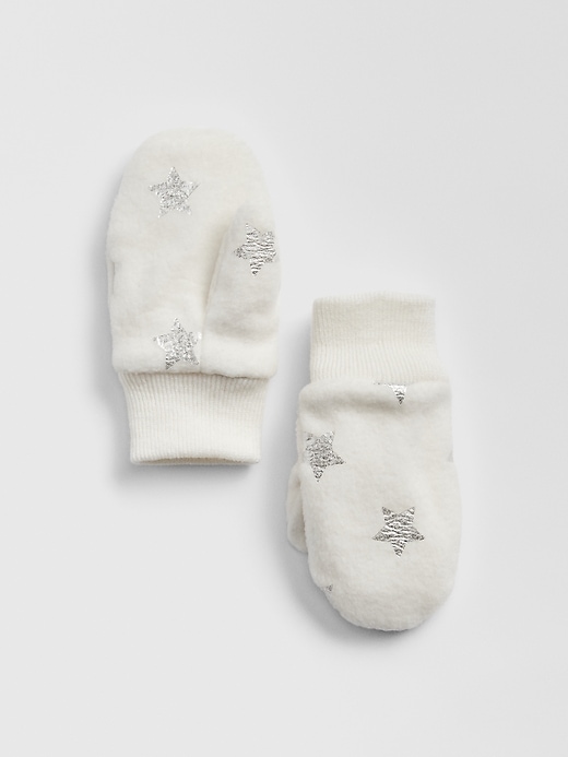 1 of 8 showing, with the color multi stars of product Toddler Star Mittens