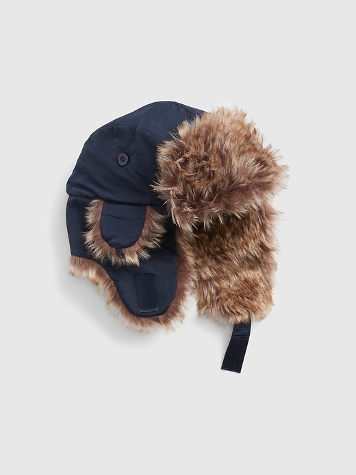 View large product image 1 of 1. Kids Cozy Trapper Hat