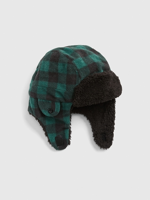 View large product image 1 of 1. Toddler Sherpa Trapper Hat