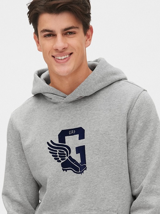 Gap Athletic Logo Pullover Hoodie Gap